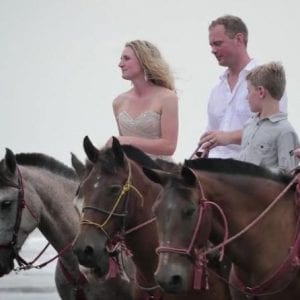 4 Fam Horse Tour from Manuel Antonio