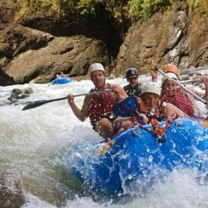 Half-Day Small-Group Class 3 Naranjo River Rafting with Lunch