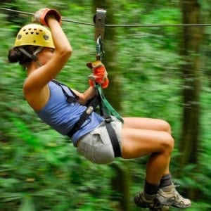 Zip Lining Adventure from Manuel Antonio