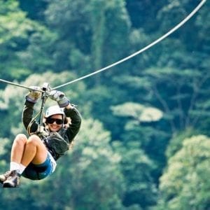 Arenal Volcano Combo 6 SkyTrek Zip Line and Baldi Hot Springs