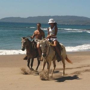 Horseback Riding Jungle And Beach In Playa Flamingo