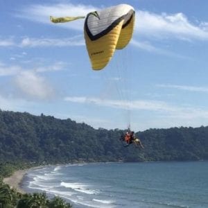 Paragliding Paramotor Tandem Flights in Jaco