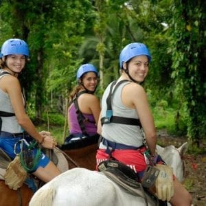 San Jose Combo Tour: Horseback Riding and Sarapiqu? River Boat Ride