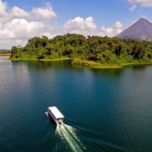 Arenal Lake Boat Transfer To Monteverde From La Fortuna