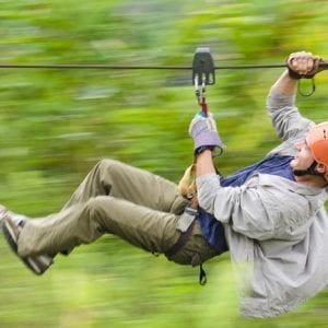 Arenal Volcano Canopy Tour, 50 meters Rappelling And Hot Springs
