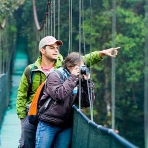 Arenal Volcano Combo 1 Hanging Bridges & Baldi Hot Springs Private Tour