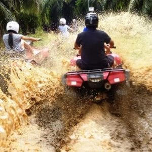 ATV And Canopy Tour From Flamingo Beach