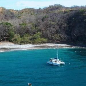 Blue Dolphin Catamaran Snorkeling Sunset Cruise from Tamarindo