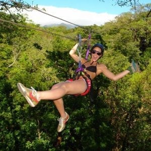 Buena Vista Combo Tour: Ziplining and Hot Springs from Guanacaste