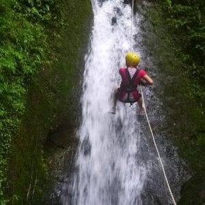 Canyoning With Horseback Riding In Waterfalls Near La Fortuna