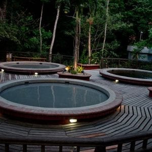 One Day Adventure: Natural Hot Spring With Mud Horseback Riding And Canopy Tour