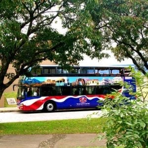 San Jose City Sightseeing by Double-Decker Bus with Lunch