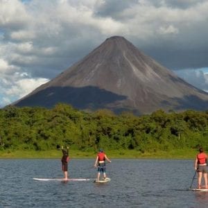 Stand Up Paddle Board On Arenal Lake
