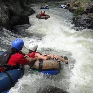 Tubing At Canyon River, Canopy, Horseback Ride And Hot Spring Combo Tour From Playa Flamingo