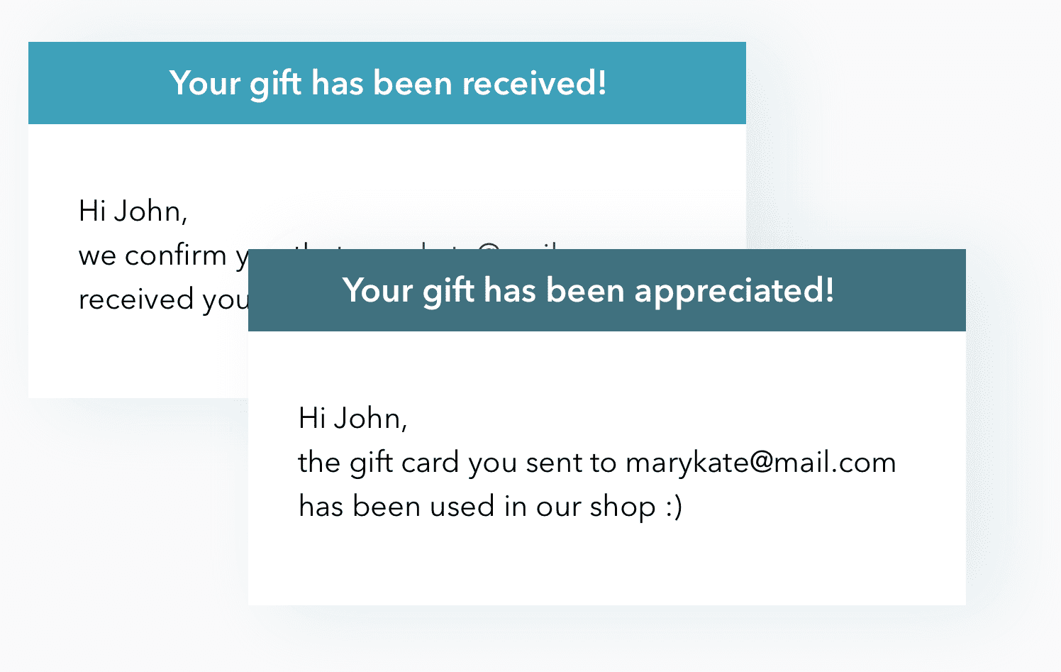 A WIDE RANGE OF NOTIFICATIONS AND E-MAIL OPTIONS