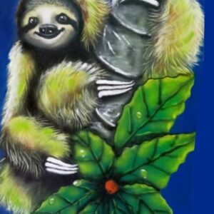 Perezoso- Acrylic Painting by Oscar Castillo