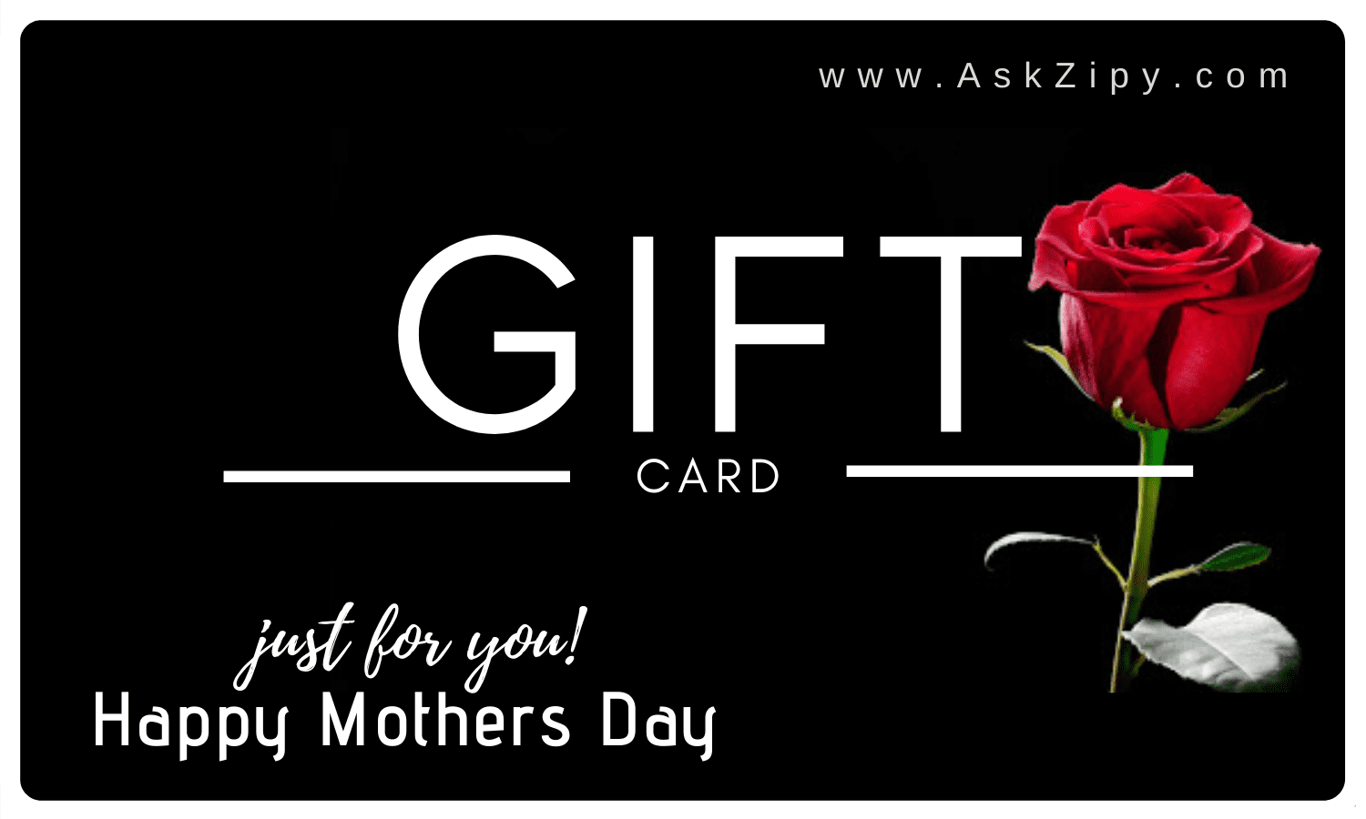 Happy Mothers Day Gift Card