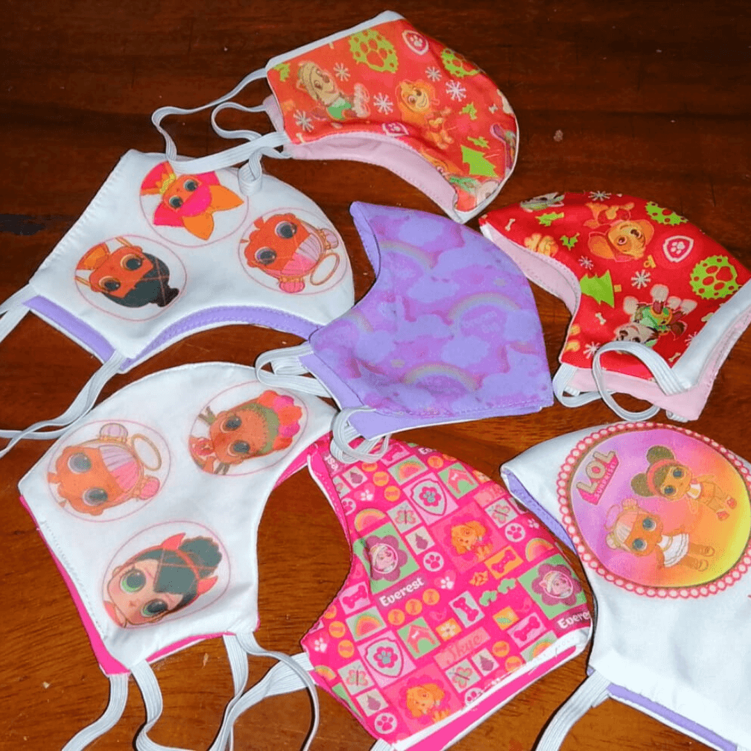 Children's Doll's Face Mask