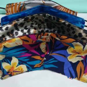 Mascarillas COVID-19 Tela Impermeable y algod?n lavables