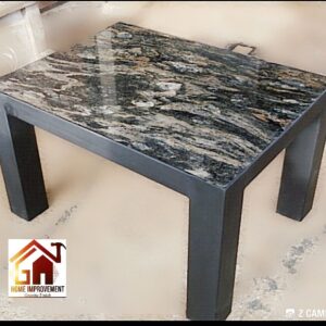 Center Table with Exotic Granite