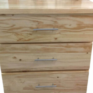 Dresser 3 Drawers Just Wood