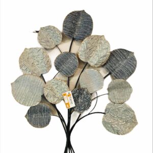 Metal Wall Azes Bunch Silver