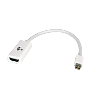 Mini DisplayPort male to HDMI female adapter converter