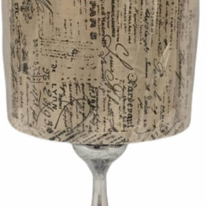 Lamp Aluminium Base , Shade with print