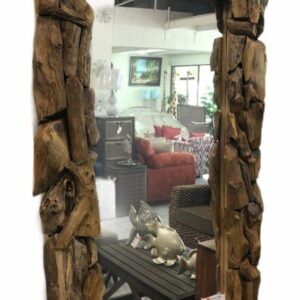 Bali Wood Mirror
