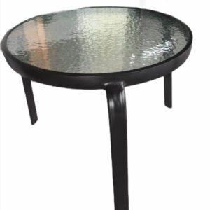 Side Table , Tempered Glass